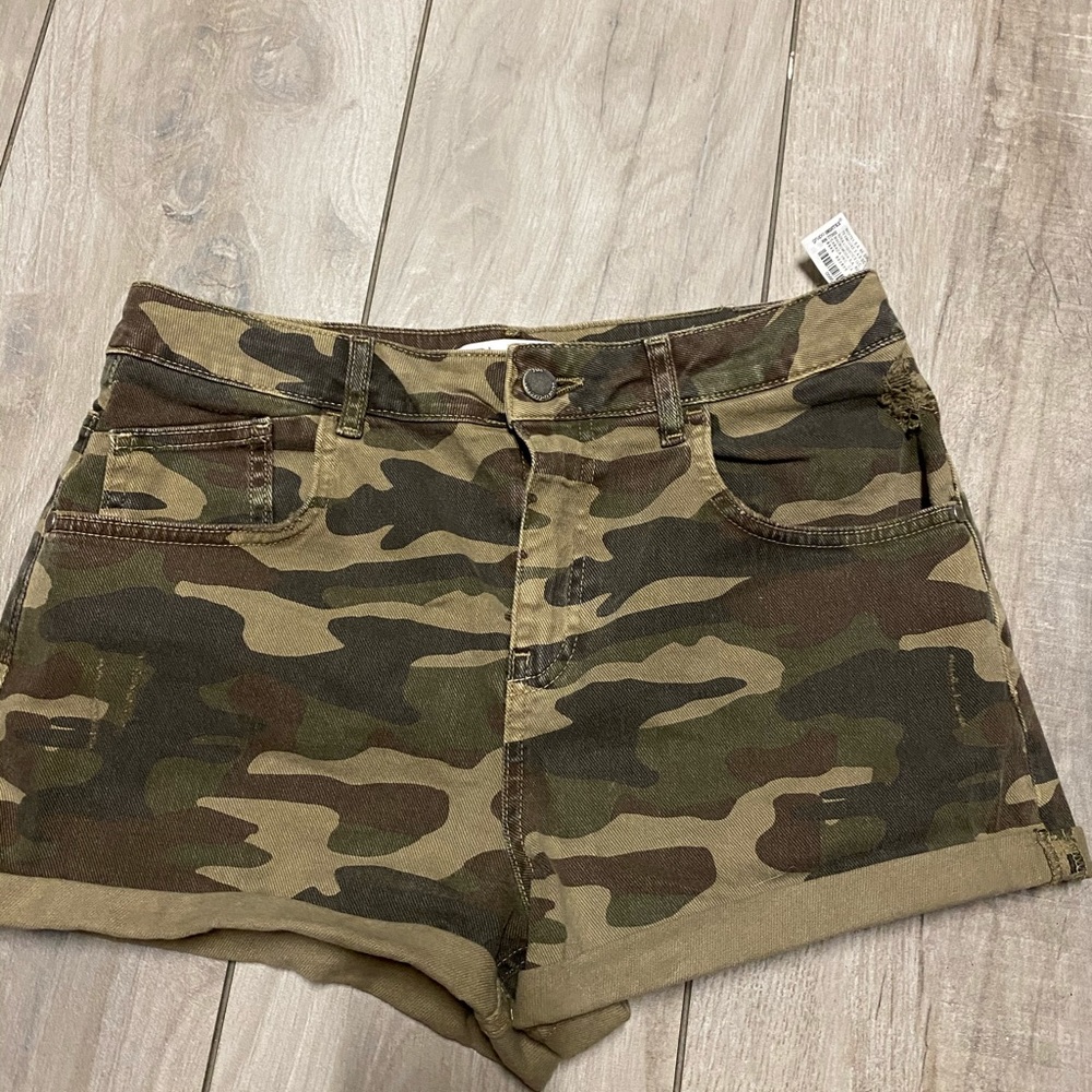 Zara military shorts